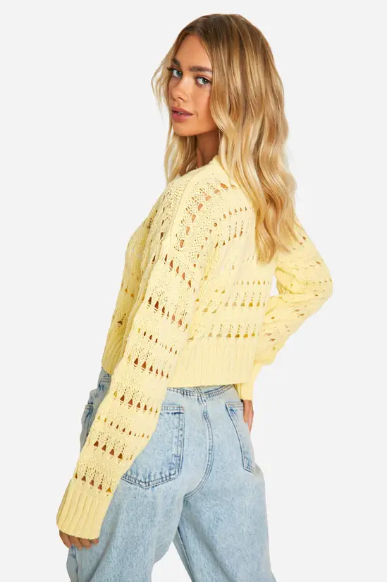 hzz02642_butter_xl_1 (1) Crochet Button Through Crop Cardigan