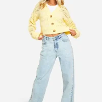 hzz02642_butter_xl_2 (1) Crochet Button Through Crop Cardigan